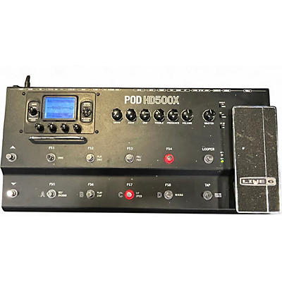 Used Line 6 Pod HD500X Amp Modeler Effect Processor