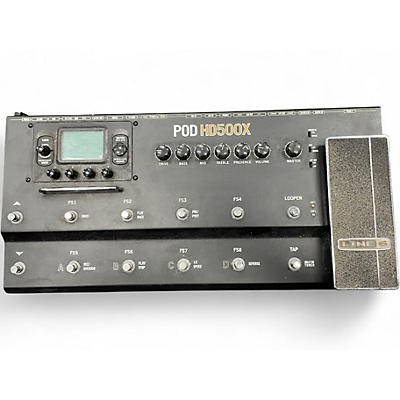 Used Line 6 Pod HD500X Amp Modeler Effect Processor