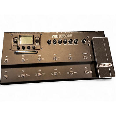 Used Line 6 Pod HD500X Amp Modeler Effect Processor