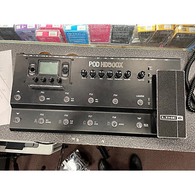 Used Line 6 Pod HD500X Amp Modeler Effect Processor