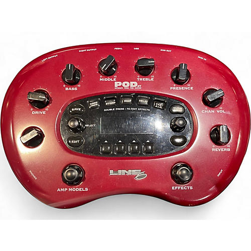 Used Line 6 Pod XT Amp Modeler Effect Processor