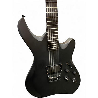 Used Line 6 SHURIKEN VARIAX Satin Black Solid Body Electric Guitar