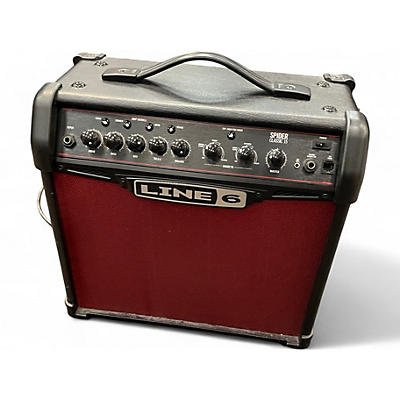 Used Line 6 SPIDER CLASSIC 15 Guitar Combo Amp