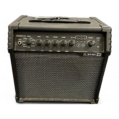 Used Line 6 SPIDER V20 MKII Guitar Combo Amp