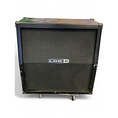Used Line 6 Spider 412 4x12 Slant Guitar Cabinet