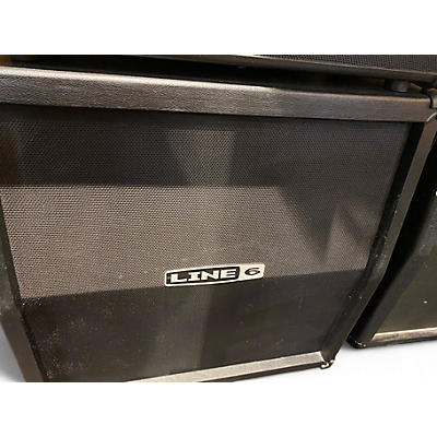 Used Line 6 Spider 412 4x12 Slant Guitar Cabinet