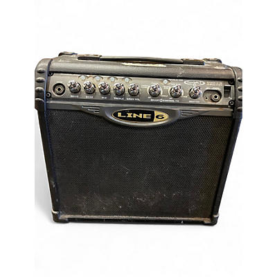 Used Line 6 Spider II 15W Guitar Combo Amp