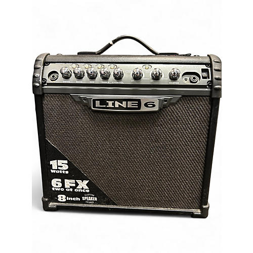 Used Line 6 Spider III 15 1X8 15W Guitar Combo Amp