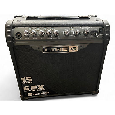 Used Line 6 Spider III 15 1X8 15W Guitar Combo Amp