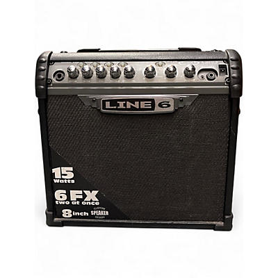 Used Line 6 Spider III 15 1X8 15W Guitar Combo Amp