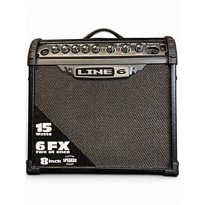 Used Line 6 Spider III 15 1X8 15W Guitar Combo Amp
