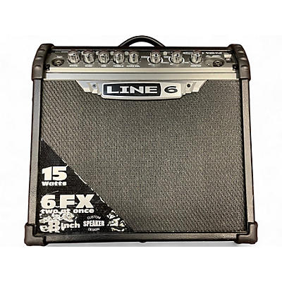 Used Line 6 Spider III 15 1X8 15W Guitar Combo Amp