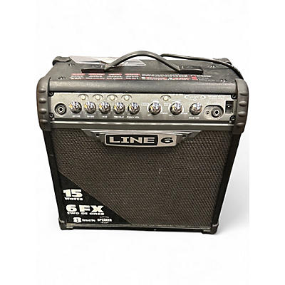 Used Line 6 Spider III 15 1X8 15W Guitar Combo Amp