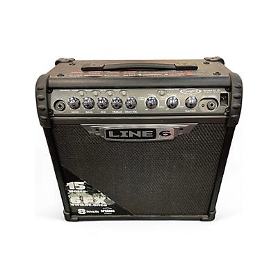 Used Line 6 Spider III 15 1X8 15W Guitar Combo Amp