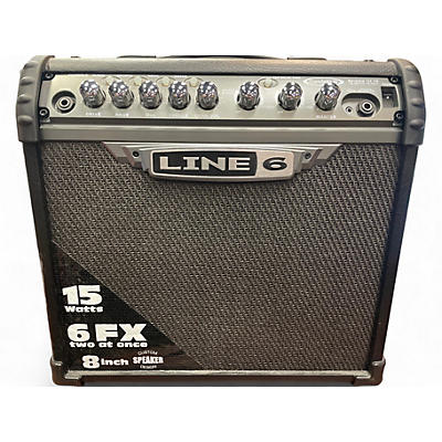 Used Line 6 Spider III 15 1X8 15W Guitar Combo Amp