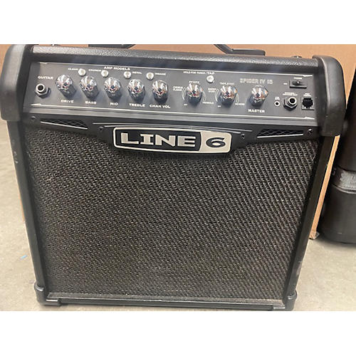 Line 6 Used Line 6 Spider IV 15W 1X8 Guitar Combo Amp