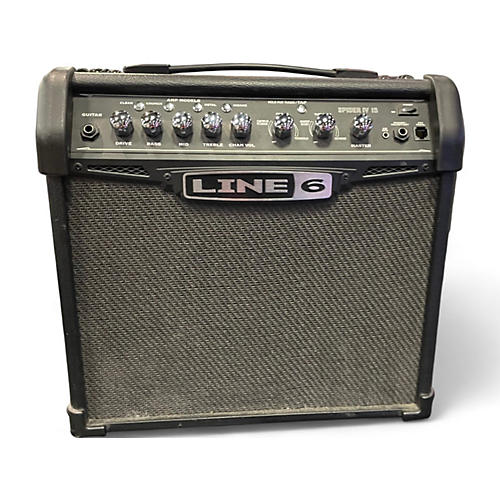 Line 6 Used Line 6 Spider IV 15W 1X8 Guitar Combo Amp