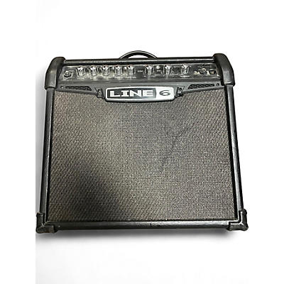 Used Line 6 Spider IV 15W 1X8 Guitar Combo Amp