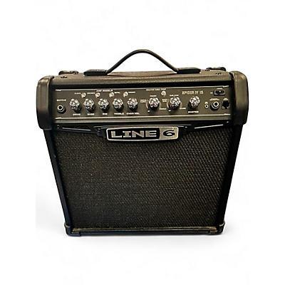 Used Line 6 Spider IV 15W 1X8 Guitar Combo Amp