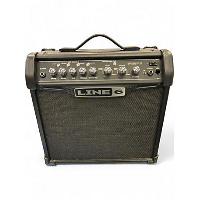 Used Line 6 Spider IV 15W 1X8 Guitar Combo Amp