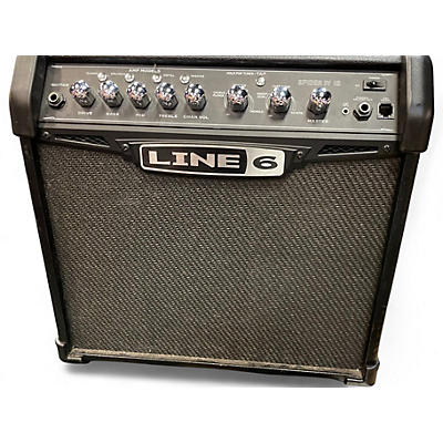 Used Line 6 Spider IV 15W 1X8 Guitar Combo Amp