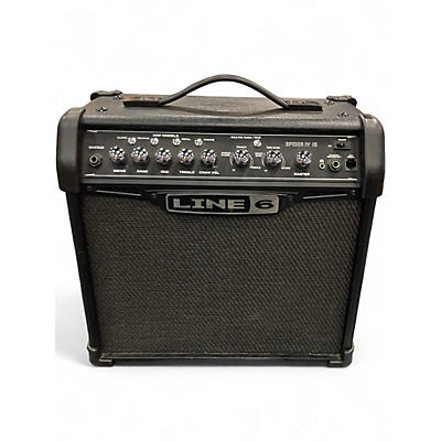 Used Line 6 Spider IV 15W 1X8 Guitar Combo Amp
