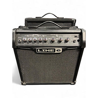 Used Line 6 Spider IV 15W 1X8 Guitar Combo Amp