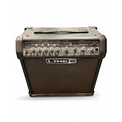 Used Line 6 Spider IV 15W 1X8 Guitar Combo Amp