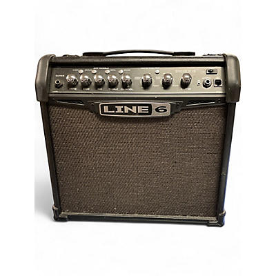 Used Line 6 Spider IV 15W 1X8 Guitar Combo Amp