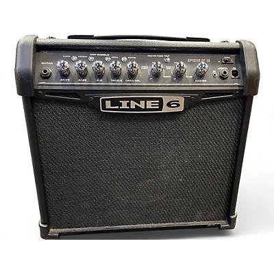 Used Line 6 Spider IV 15W 1X8 Guitar Combo Amp