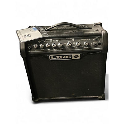 Used Line 6 Spider IV 15W 1X8 Guitar Combo Amp