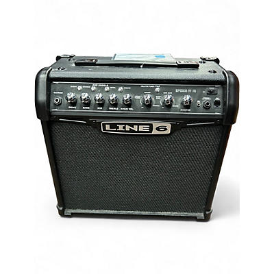 Used Line 6 Spider IV 15W 1X8 Guitar Combo Amp