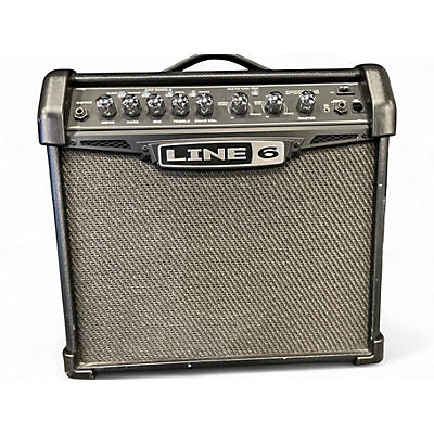 Used Line 6 Spider IV 15W 1X8 Guitar Combo Amp