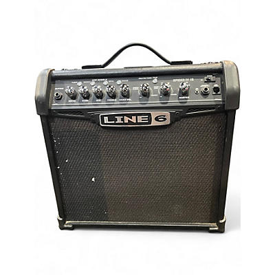 Used Line 6 Spider IV 15W 1X8 Guitar Combo Amp