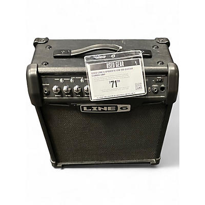 Used Line 6 Spider IV 15W 1X8 Guitar Combo Amp