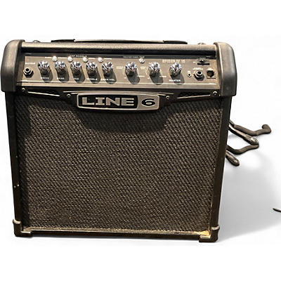 Used Line 6 Spider IV 15W 1X8 Guitar Combo Amp