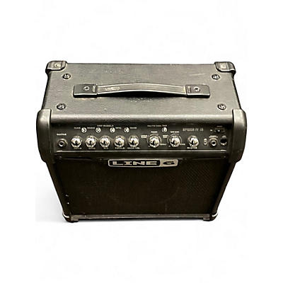 Used Line 6 Spider IV 15W 1X8 Guitar Combo Amp