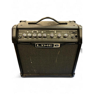 Used Line 6 Spider IV 15W 1X8 Guitar Combo Amp