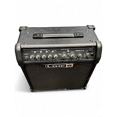 Used Line 6 Spider IV 15W 1X8 Guitar Combo Amp