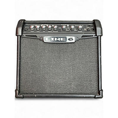 Used Line 6 Spider IV 15W 1X8 Guitar Combo Amp