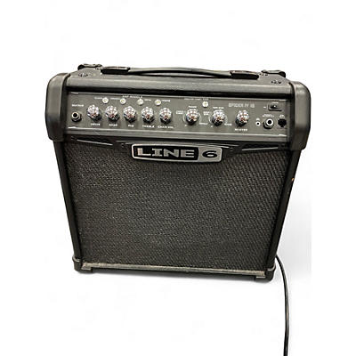 Used Line 6 Spider IV 15W 1X8 Guitar Combo Amp