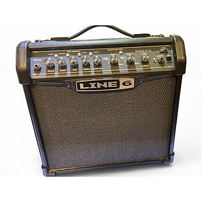 Used Line 6 Spider IV 15W 1X8 Guitar Combo Amp