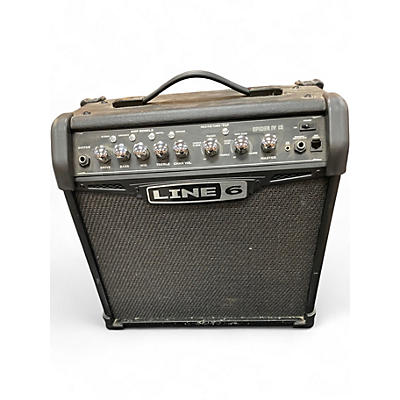 Used Line 6 Spider IV 15W 1X8 Guitar Combo Amp