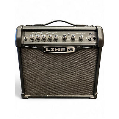 Used Line 6 Spider IV 15W 1X8 Guitar Combo Amp