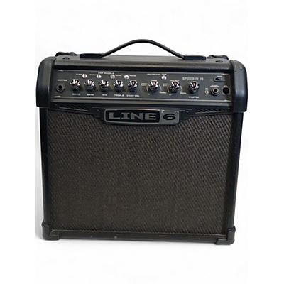 Used Line 6 Spider IV 15W 1X8 Guitar Combo Amp