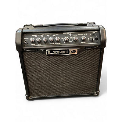 Used Line 6 Spider IV 15W 1X8 Guitar Combo Amp