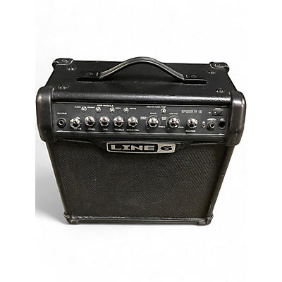 Used Line 6 Spider IV 15W 1X8 Guitar Combo Amp