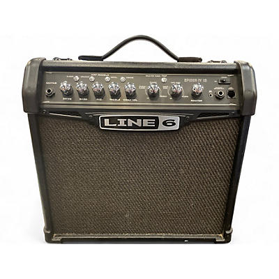 Used Line 6 Spider IV 15W 1X8 Guitar Combo Amp