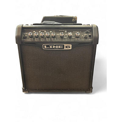 Used Line 6 Spider IV 15W 1X8 Guitar Combo Amp