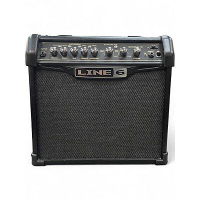 Used Line 6 Spider IV 15W 1X8 Guitar Combo Amp
